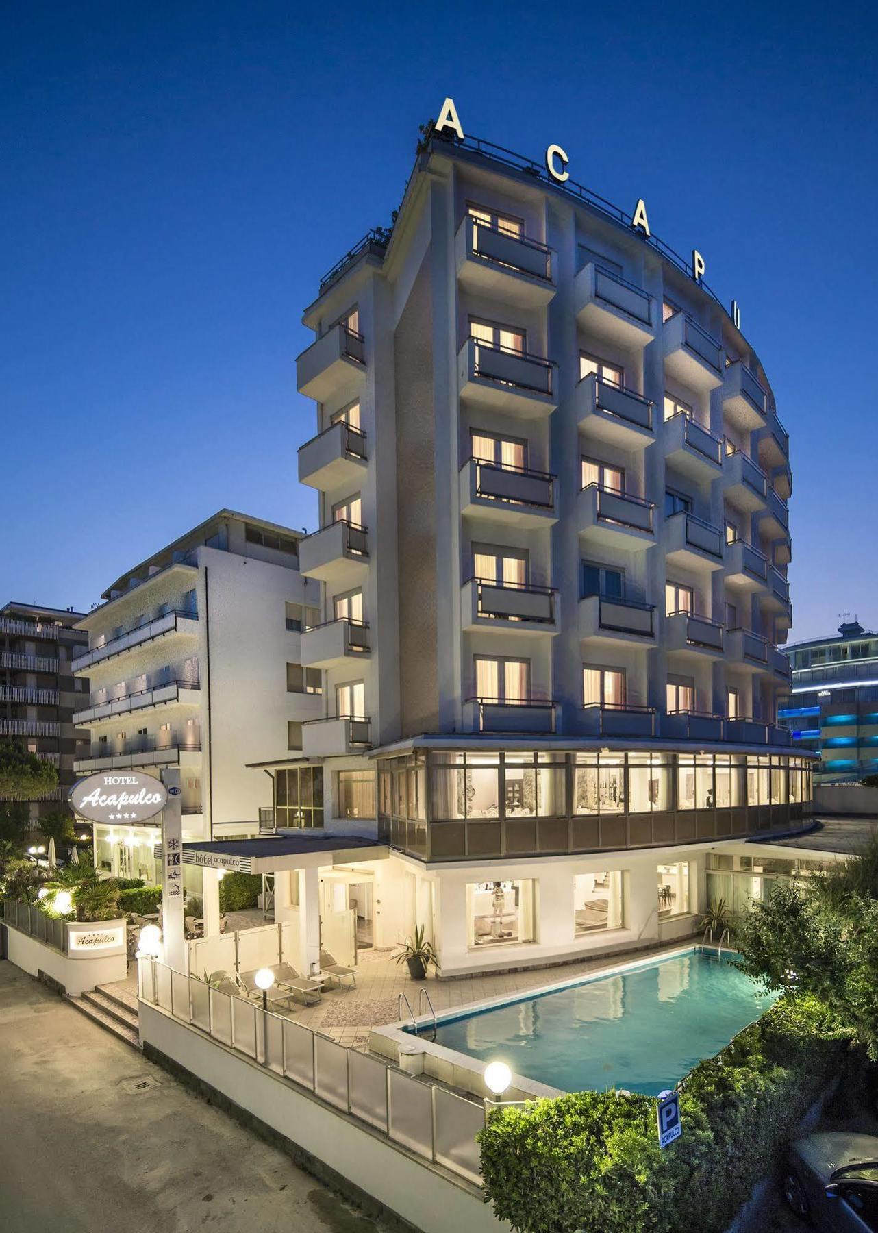 Hotel Acapulco Milano Marittima Esterno foto